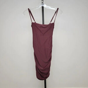 Tiger Mist Tie Back Ruched  Dress